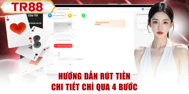 Hướng dẫn rút tiền chi tiết chỉ qua 4 bước